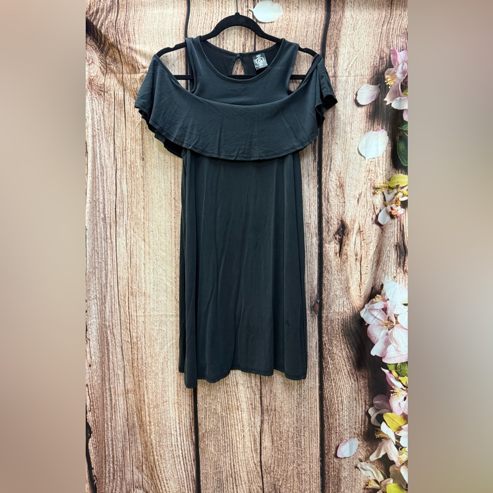 Black Off-Shoulder Dress